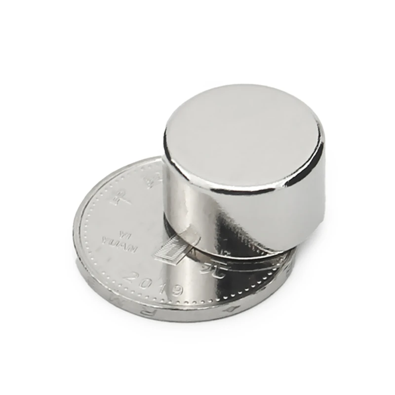 2vnt Neodimio N35 Dia 16mm X 10mm Stiprūs Magnetai Maža Disko NdFeB Retųjų Žemių Amatų Modeliai Šaldytuvas Klijuoti magnetas 16x10mm