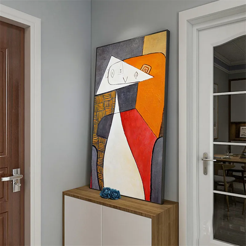 Picasso Tapybos ant Drobės Garsaus Abstraktaus Meno Reprodukcijų Sienų Plakatai ir Spausdina Namų Kambarį Dekoro be Rėmelio
