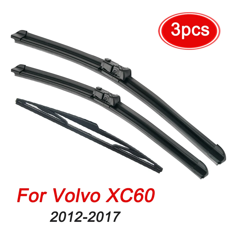 MIDOON Valytuvas Priekiniai Galiniai Valytuvai Nustatyti Volvo XC60 2012-2017 2016 priekinio Stiklo, Priekinio stiklo 26
