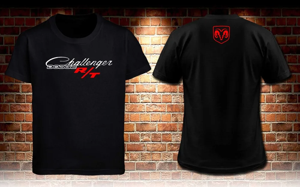 2019 Naujas Vasaros Vyrų T-shirt Juoda T-Shirt Challenger RT Viper Automobilių vyriški Marškinėliai S Iki 3XL Medvilnės Marškinėliai