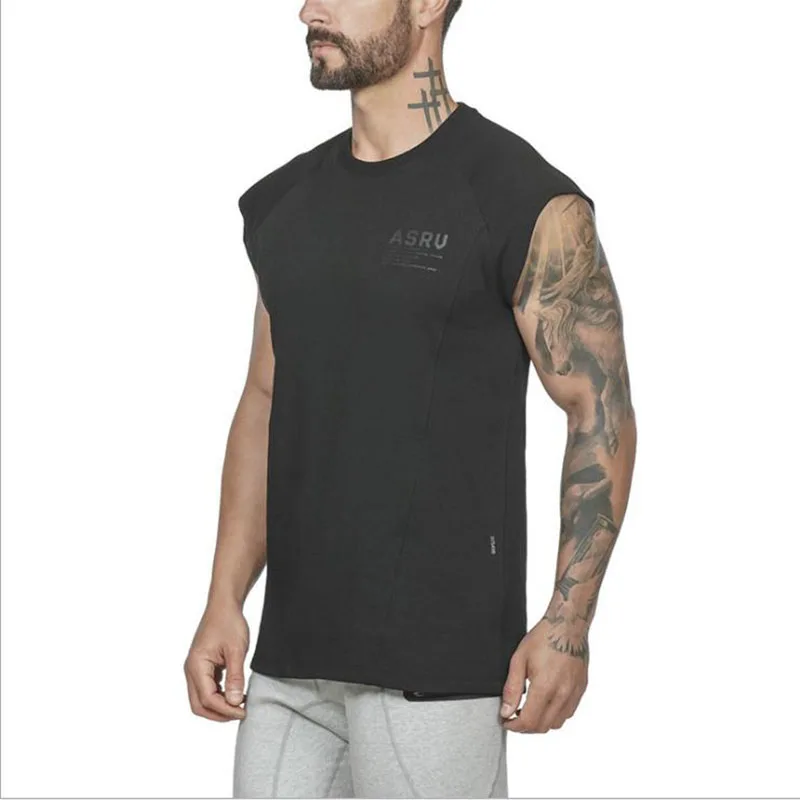 2019 vyrų naujas vasaros laisvalaikio T-shirt Europos ir Amerikos vyrų didelio dydžio lauko spausdinti greitai-džiovinimo sporto marškinėliai