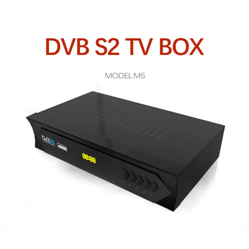 Palydovinės TV Imtuvas Dekoderis Imtuvas AV2018 Visiškai HD DVB-S2 Receptorių paramos NIT Paieška OTA FTP atnaujinti IKS BISS 