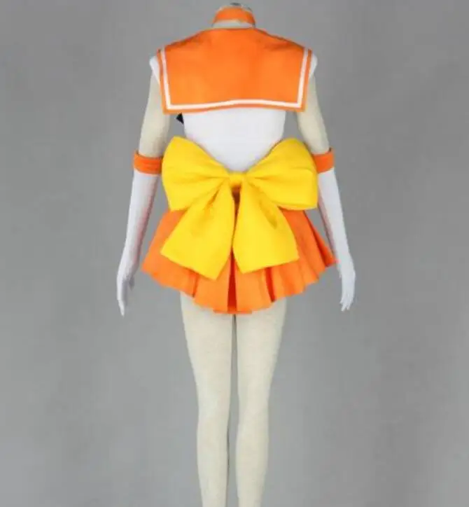 Sailor Moon Anime cosplay Minako Aino/Sailor Venus Unisex Harajuku Helovinas šalis, cosplay kostiumai, rinkiniai Gali būti pritaikyti
