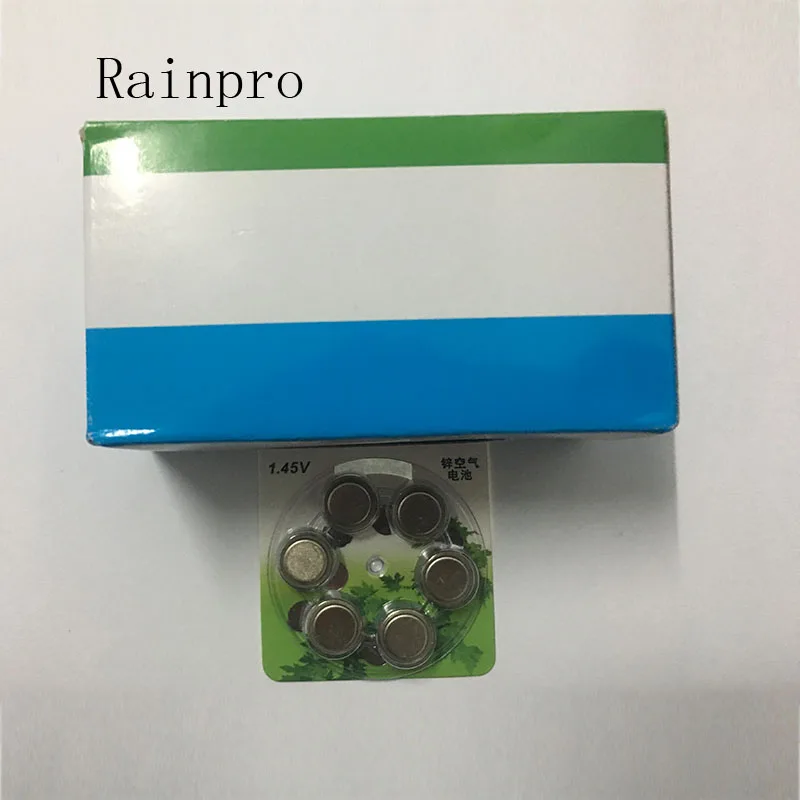 Rainpro 12PCS/DAUG A675P 675 PR44P Cinko-Oro baterijos už kochlearinius implantas Klausos Cinko-Oro baterijos