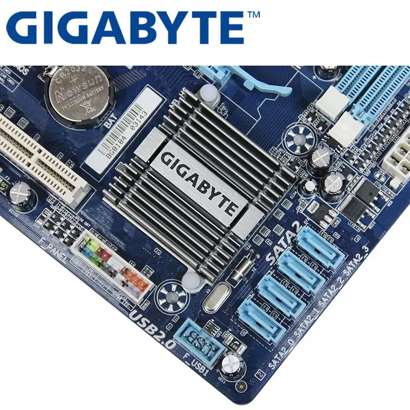 GIGABYTE GA-M68MT-S2 Darbastalio Plokštė 630A Socket AM3 Už Phenom II, Athlon II, Phenom DDR3 8G Naudotas M68MT-S2