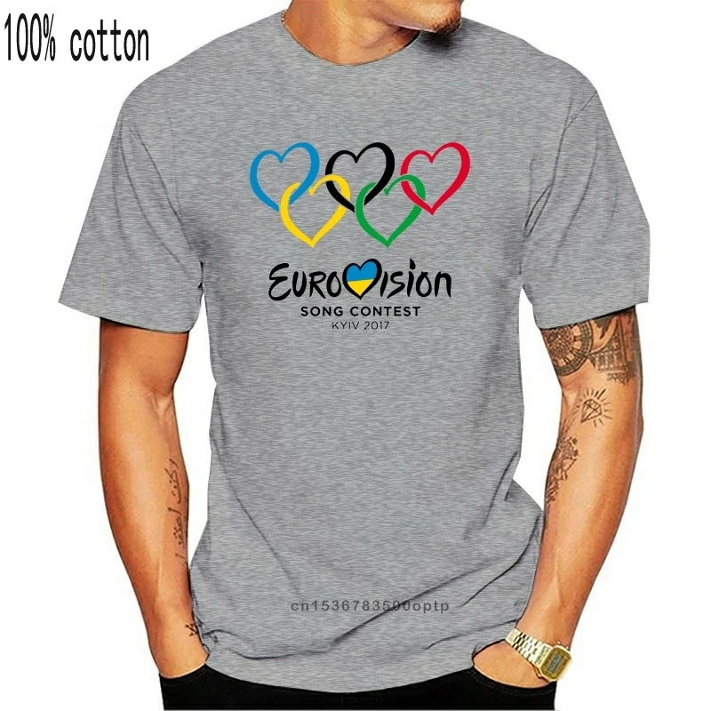 Meno, Muzikos, T-Marškinėliai, vyriški Eurovizijos 