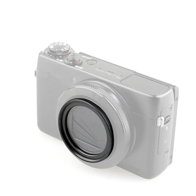 Filtro laikiklio Adapterio Žiedas objektyvo dangtelis valdytojas Canon Powershot G5X G7X Mark III II G7XMK2 G7XMK3 SONY RX100 skaitmeninis fotoaparatas