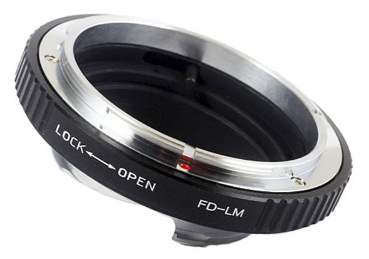 FD-LM Adapterio žiedas canon FL FD Pritvirtinkite objektyvą prie Leica M L/M LM M9 M7 M8 M6 M5, m3 m2 M-P fotoaparato TECHART LM-EA7