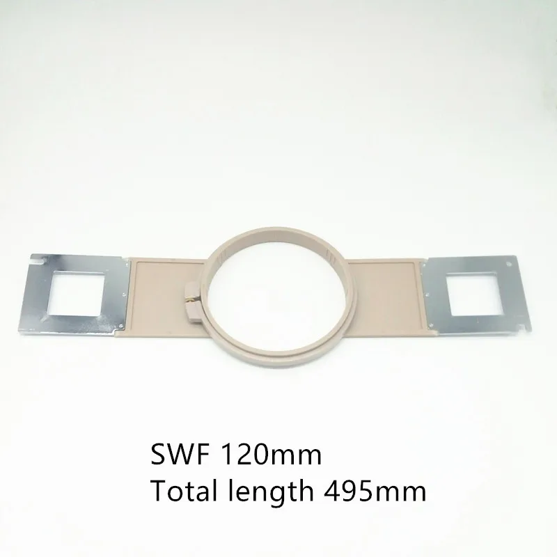 Bulksale su Aukštos kokybės Apvalios formos siuvinėjimo lankelis 9cm/12cm/15cm/18cm/21cm SWF vamzdinis lankas, Viso Ilgis 495mm