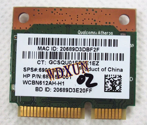 Pakeitimo Nešiojamas 690019-001 689457-001 733268-001 Atheros AR9565 QCWB335 Mini PCIe WLAN WI-fi 