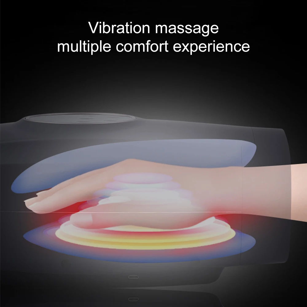 Šildomos Vertus Massager Fizioterapijos Įranga Pressotherapy Piršto Massager Aparatai Palmių Masažo Prietaisas, Oro Suspaudimas