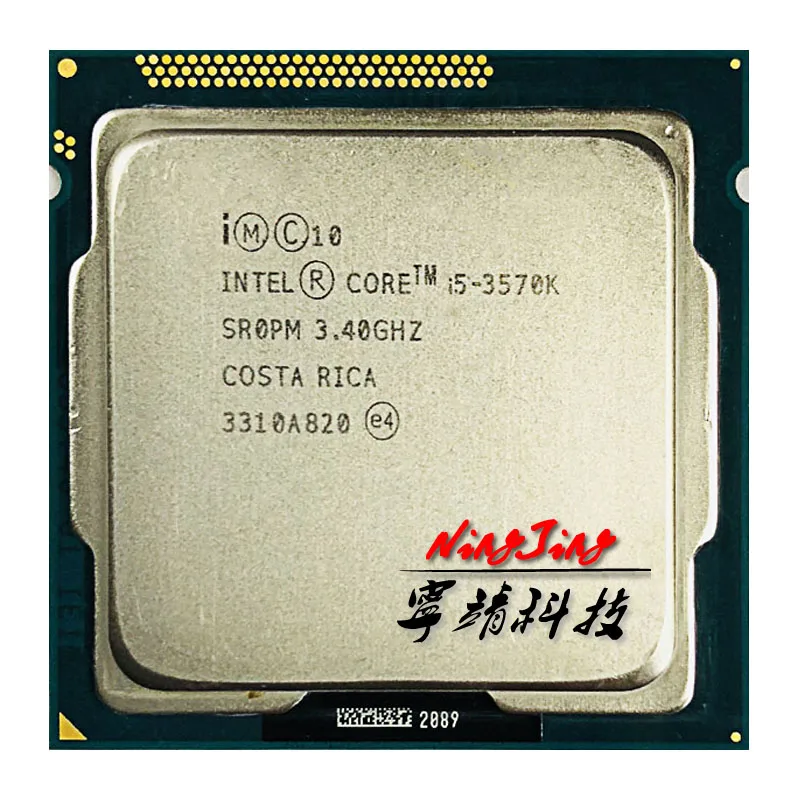 Intel Core i5-3570K i5 3570K 3.4 GHz Quad-Core CPU Procesorius 6M 77W LGA 1155