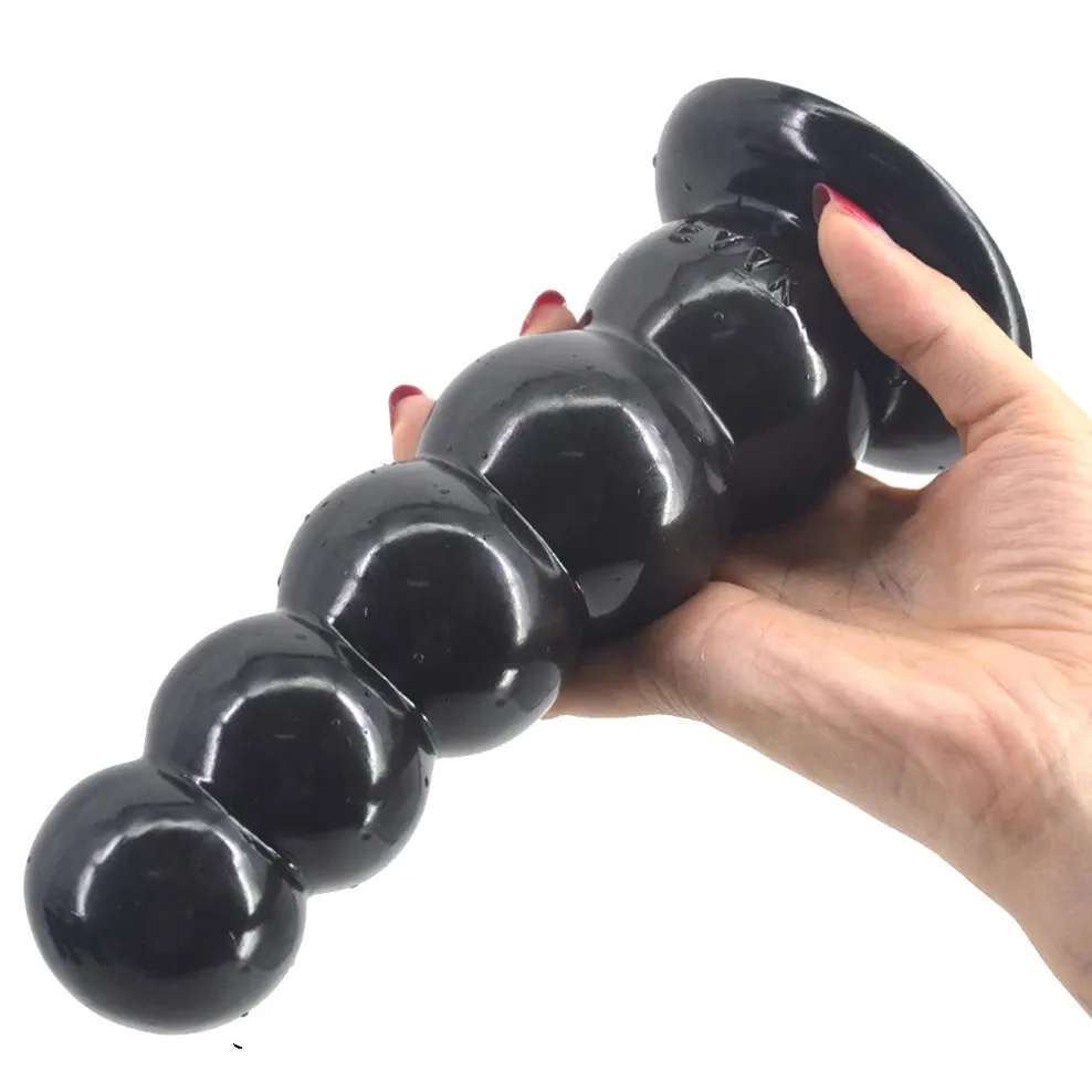 Didelis dildo stipri siurbimo karoliukai analinis dildo dėžutėje supakuota butt plug kamuolys analinis kaištis sekso žaislai moterims, vyrams suaugusiųjų produktas, sekso parduotuvė