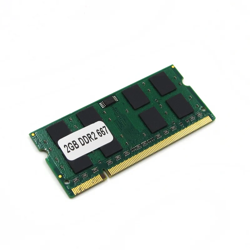 2GB DDR2 pc2 5300 667Mhz 2RX8 Nešiojamas Atminties 2G ddr2 667 MHZ 200pin Nešiojamojo kompiuterio RAM electronics 