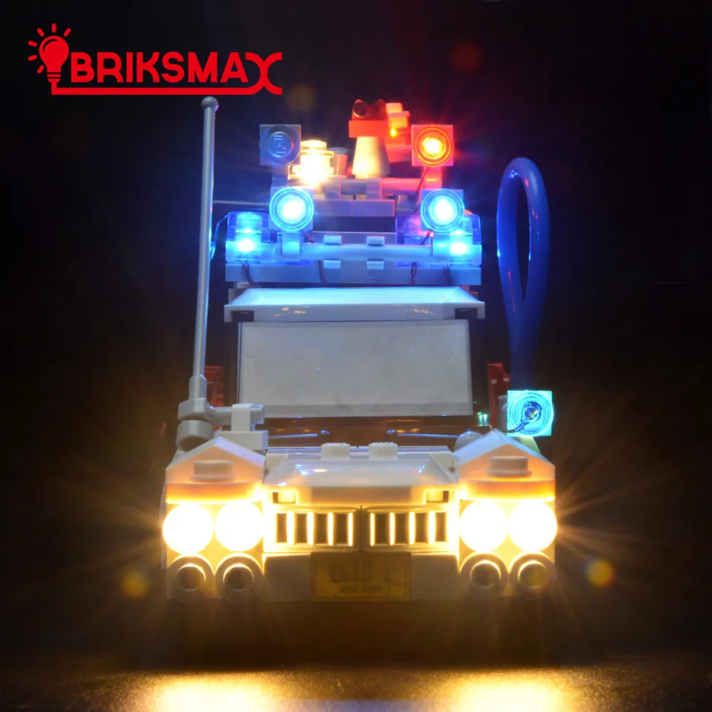 BriksMax Led Šviesos Rinkinys 21108 Ghostbusters Ecto-1， (Modelis Ne Komplekte)