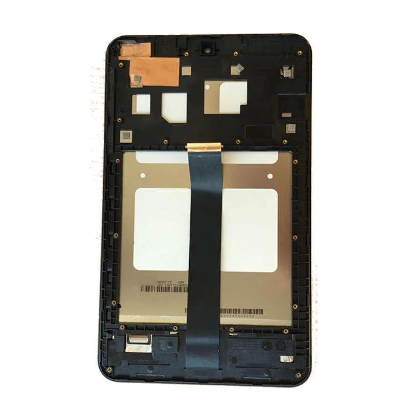 8 COLIŲ Asus Memo Pad 8 ME181 ME181C K011 LCD Ekranas skaitmeninis keitiklis Jutiklinis Ekranas komplektuojami Su Rėmo Juoda/Balta