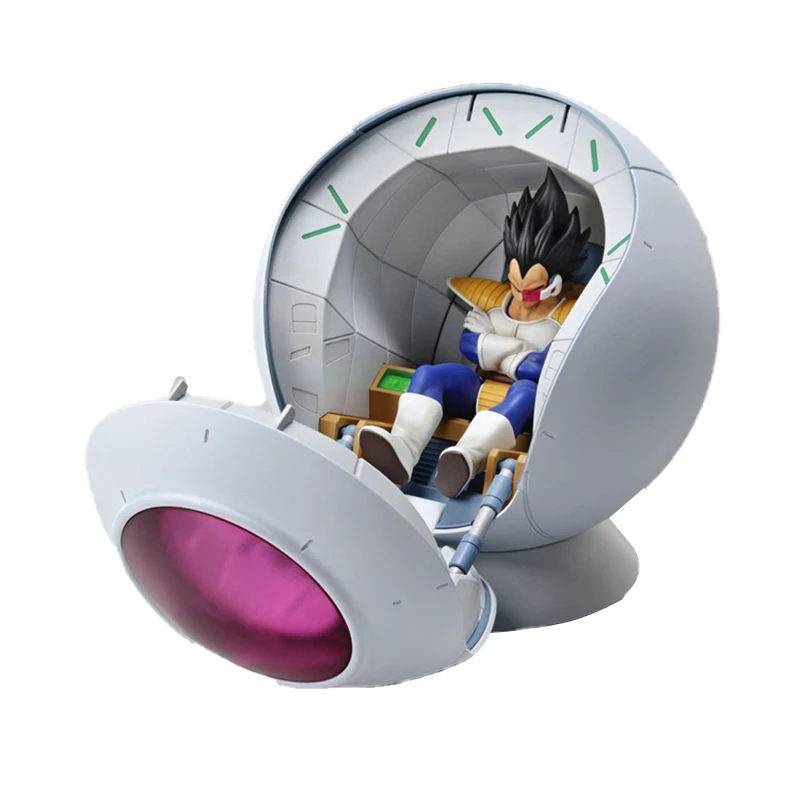 Bandai Skaičius Didėja Anime Dragon Ball Z Vedžitas Saiyan Kosmoso Kapsulė Erdvėlaivis Asamblėjos Modelis Vaikams, Žaislai, Dovanos Vaikams