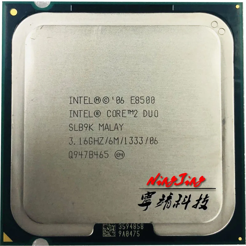Intel Core 2 Duo E8500 3.1 GHz, Dual-Core CPU Procesorius 6M 65W LGA 775