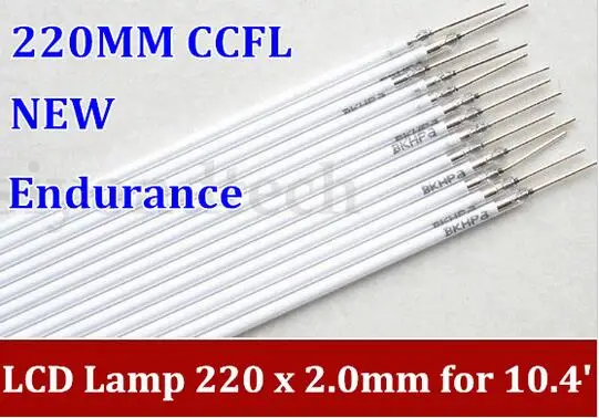 Karšto Pardavimo 30PCS CCFL 220MM skystųjų KRISTALŲ LEMPOS, 10.4 colių, 10.4