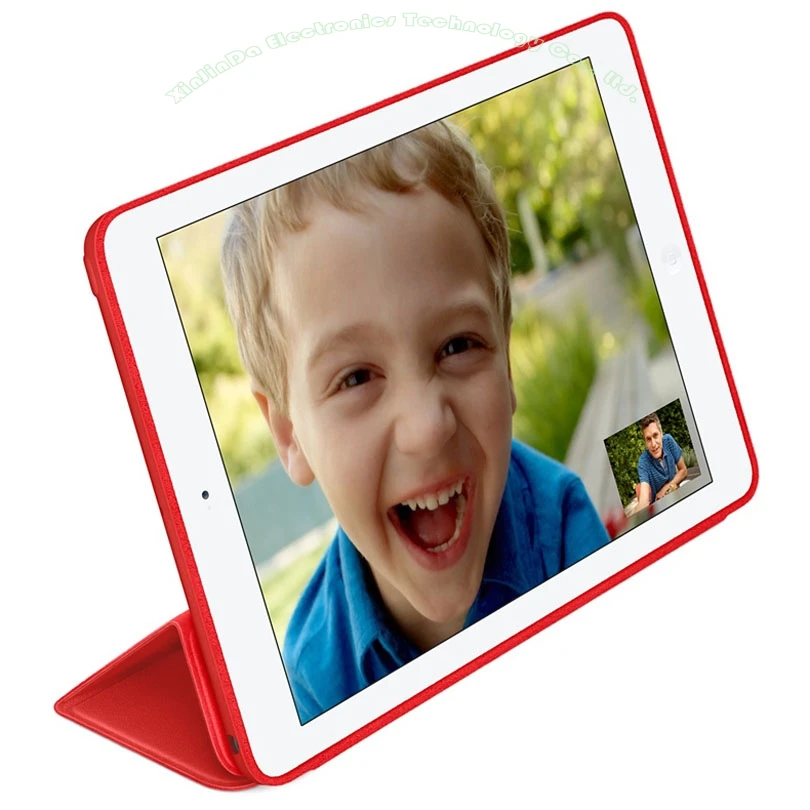 1PC Nauja europos sąjungos oficialusis Mados Smart Case For Apple iPad 4/3/2 Ultra plonas Filp Padengti Atveju + Ekrano Plėvelė, NR.: I4001