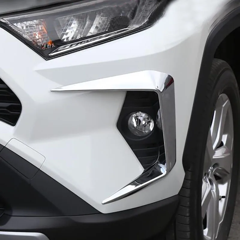 Toyota RAV4 RAV 4 xa50 2019 2020 Automobilio Išorės stilizavimo Anglies Pluošto Priekinis Rūko Žibintas, Apdailos Dangtelio Apdaila Priedai 2vnt