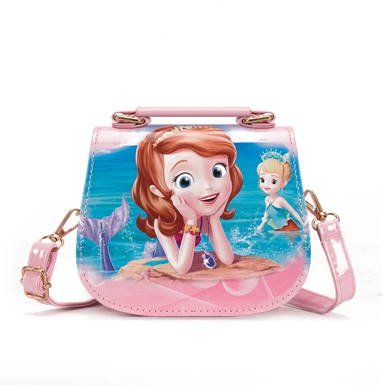 Disney nauja korėjos moterų mados maišelį merginos krepšys banga mergaitę kūdikių mielas pečių maišą, sušaldyti rankinės