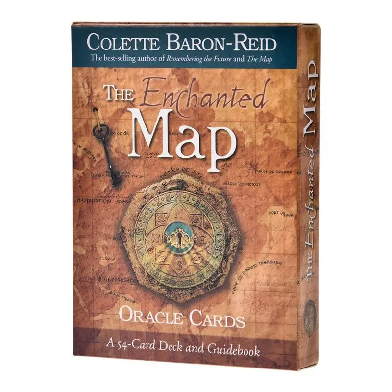 Į Enchanteds Žemėlapis 54 Oracle Korteles Denio Paslaptingas Anglų Būrimą Taro Likimas
