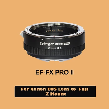 Fringer EF-FX Pro II Auto Focus Lens Mount Adapterį EF Mount Objektyvas su Fujifilm FX Kamera