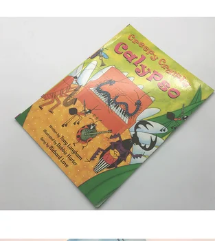 Creepy Crawly Calypso Švietimo anglų Paveikslėlį Mokymosi Knyga Istorija Knyga, skirta Kūdikiams, Vaikams, Vaikams, Dovanos Mokymosi Istorija Knyga