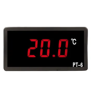 PT-6 Skaitmeninis Automobilinis Termometras Transporto priemonės Temperatūros Matuoklis Stebėti 12V/24V/110V Automobilių Termometras -40~110℃