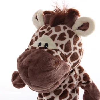 25cm Gyvūnų Vertus Lėlių Žirafa, Pliušiniai Žaislai, Kūdikių Švietimo Vertus Lėlių Animaciją Apsimesti, Pasakoja Istoriją Lėlės Žaislas Vaikams, Vaikas