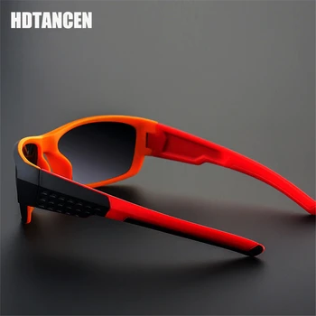 HDTANCEN Prekės ženklo Dizainas Poliarizuoti Akiniai nuo saulės Vyrams Kelionių Saulės Akiniai Vyrų Mados Plastiko Aikštėje Vairavimo Akiniai Gafas De Sol HD72