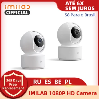 Pasaulinė Versija Mijia IMILAB IP Kameros 016 2VNT Mi Home APP WiFi Saugumo Kameros CCTV Kūdikio stebėjimo 1080P Priežiūros H. 265