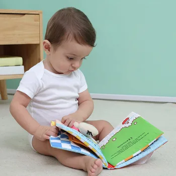 Baby Soft 3D Audinio Knyga Vonia Pamišęs Kūdikių Anksti pažinimo Vystymosi Ramioje Knygų Besitęsianti Veikla Knyga 1pc