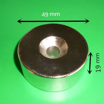 Super stipri galia gelbėjimo magnetinio lauko retųjų žemių nuolatinės žvejybos magnetas paieškos įrankis neodym Iman Neodimio Paieškos N35