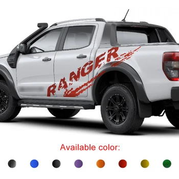 Automobilių lipdukai mudslinger kūno galiniai pusėje grafinis vinilo automobilių lipdukas tinka Ford ranger 2012 m. 2013 m. m. m. 2016 m. 2017 m. 2018 m. 2019 m.