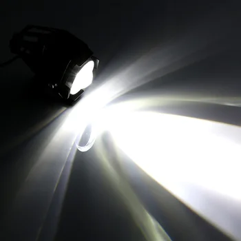 Darbas Lengvųjų Automobilių 125W Vairavimo Žibintai Moto Vietoje Galvos Šviesos Žibintas DRL LED Vietoje, Lempa, Motociklo, Automobilio LED Rūko Žibintai