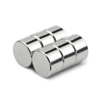 2vnt Neodimio N35 Dia 16mm X 10mm Stiprūs Magnetai Maža Disko NdFeB Retųjų Žemių Amatų Modeliai Šaldytuvas Klijuoti magnetas 16x10mm