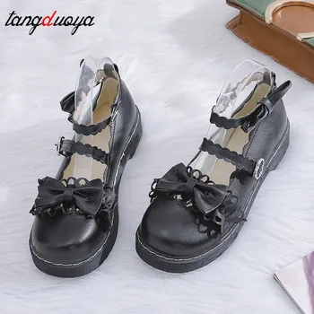 Moterų batai, Japonų Studentas Lolita Batai Kolegijos Mergina Batai JK Vienodus Batus harajuku mielas korėjos batai zapatos de mujer