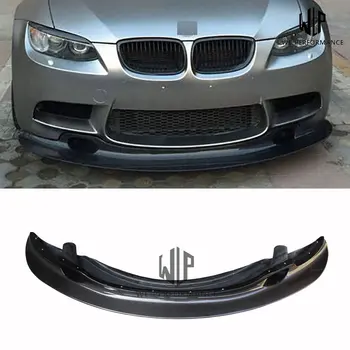 E92 M3 GT4 Stiliaus Anglies Pluošto Priekinės Lūpos Bamperis Splitter Difuzorius Automobilių Stilius BMW 3 Series E92 M3 2005-2012 m.