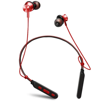 Smart Bluetooth ausinės, stereo triukšmą, vandeniui sportas muzika veikia ausines HD skambinkite Metalo magnetinių absorbcija