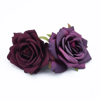 10VNT Retro rožės sienos sprogimo vestuvių dekoratyvinės gėlės scrapbooking, namų dekoro 