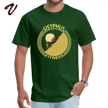 Sizifas Fitneso geltonos spalvos Marškinėliai Vyrams Vokietijoje ized Vasaros/Rudens Tees Trumpas Rankovės Hip-Hop Komiksai marškinėliai Grynos Medvilnės