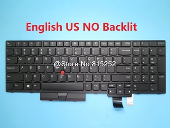 Klaviatūra Lenovo, Skirtą Thinkpad T580 P52S T570 P51S anglų kalba JAV, Japonijos JP 01HX249 01HX289 01HX259 01HX219 Apšvietimu