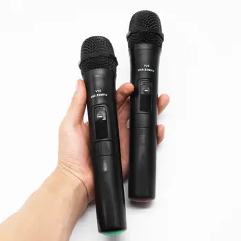 USB 3,5 mm 6.35 mm, Bevielis Mikrofonas, Garsiakalbis Nešiojamą Mic su Imtuvas Karaoke Kalbos Garsiakalbis Garso Mikrofonai