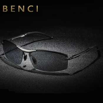 BENCI 2020new poliarizuotos šviesos spalvos uv apsauga akiniai nuo saulės mados akiniai nuo saulės vyrams stoglangis ratai vairuotojas