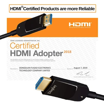 2020 Geriausias 8K 48Gbps 2.1 HDMI Optinių Kabelių 4K HDMI 2.1 Kabelis UHD Cabo HDMI 2.1 5m 10m, 15m HDMI 2.1 Pluošto Kabelį už 8K Stebėti