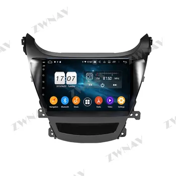 PX6 Android 10.0 touch screen automobilio multimedijos grotuvo Hyundai Elantra 2016 automobilių garso radijas stereo gps navi galvos vienetas