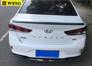 Aukštos Kokybės ABS Plastiko Gruntas Spalvos Automobilį Uodega Sparnas Galinis Kamieno Spoileris Už Hyundai Sonata 9 2018 2019