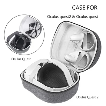 Sunku EVA Kelionių lagaminas Apsaugoti Krepšys Saugojimo Dėklas Dėžutė Padengti Oculus Quest 2/Oculus Quest Virtual Reality (VR Priedai